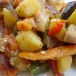 Eggplant and Potato Stirfry